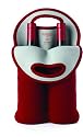 Two Bottle Tote - Red