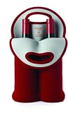 Two Bottle Tote - Red