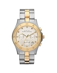 Marc by Marc Jacobs Two Tone Chronograph Womens Watch - MBM3177