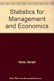 Statistics for management and economics