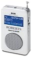 Roberts Sports DAB2 DAB/FM RDS Personal Digital Radio with Loudspeaker - White
