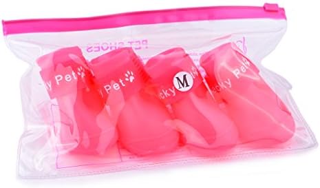 10year Antiskid Shoes for Dogs-pink