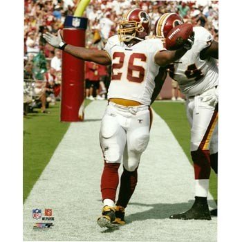 Clinton Portis Washington Redskins Touchdown 8x10 Photo