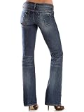 Apparel : GUESS Foxy Flare Jeans - Silent Moon Wash