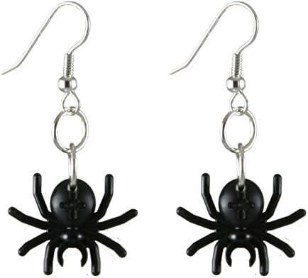 LEGO Spider Dangle Earring Jewelry (Black)