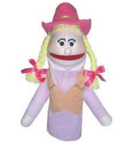 Childrens Toyshop  Toys : Puppet Partners ECOWG Cowgirl Puppet