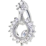 TOP DANGLE Crystalline EMPRESS Belly Button Ring