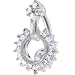 Jewelry : TOP DANGLE Crystalline EMPRESS Belly Button Ring