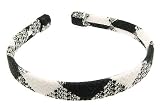 L. Erickson USA 1/2 Ultracomfort Headband - Big Check