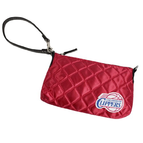 LA Clippers Quilted Wristlet, Classic Red