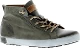 UPC 813863020029 product image for Blackstone Men's JM03 Mid Rise Sneaker,Black Full Grain Leather,EU 44 M | upcitemdb.com