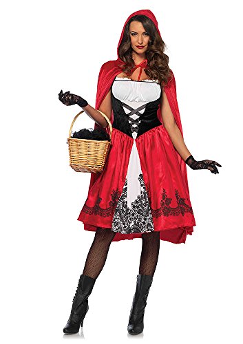 Red Riding Hood Knee Length Adult Costume