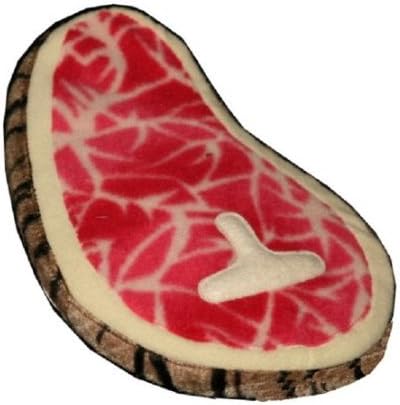 Fido4Ever Meat Lovers T-Bone Steak Plush Toy Tiger