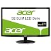 Acer S222HQLAbid 54,6 cm (21,5 Zoll) Slim LED Monitor (VGA, DVI, HDMI, Kontrast 12.000.000:1, Reaktionszeit 2ms) schwarz