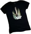 Motion Blur -- The Bionic Woman Crop Sleeve Fitted Juniors T-Shirt