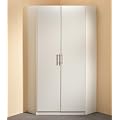 Eckkleiderschrank in Alpinwei�