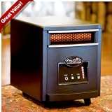 Duraflame 600 Sq Ft Portable Infrared Heater in Black Finish - 7HM1000