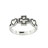 FOJO's Cross and Hearts Ring