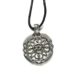 Celtic Knot for Protection, Pewter Pendant on Corded Necklace