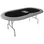 Trademark Poker Officially Licensed Playboy Signature Series Texas Hold'em Table, 84 x 42-Inch