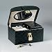 Ragar Black Diamond Domed Travel Jewelry Box