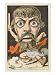 Jean Mounet-Sully French Actor in a Frighteningly Dramatic Role: a Satirical Depictio...