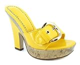 PATENT BUCKLE HEEL