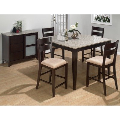 5 Piece Counter Height Simi Espresso