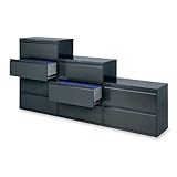 IMAGE OF HON 884LQ 800 Series 36 by 19-1/4-Inch 4-Drawer Lateral File, Light Gray