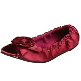 Restricted Women's Love Story Peep Toe Flat