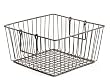 Shabby Cottage Chic Large Wire Basket with Handles