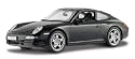 2005 Porsche 911 Carrera S diecast model car 1:18 scale die cast by Maisto - Black