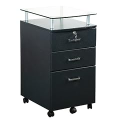HJH Office/Buerostuhl24 673501 Rollcontainer Room-Star, schwarz