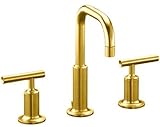 KOHLER Purist® Widespread Lavatory Faucet with Lever Handles
