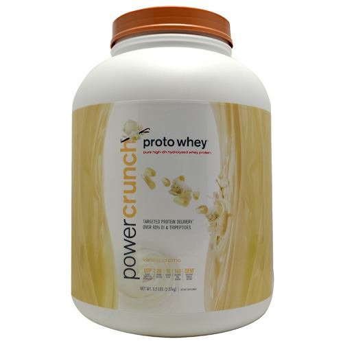 Bionutritional Research Group Power Crunch Proto Whey - Vanilla Creme,5.2lbs(2.37 Kg)