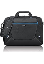 Solo 16" Laptop Slim Brief, Black, TCC104-4/20