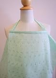Honolulu Babies: Hide-n-Peek Nursing Apron - Mint Eyelet