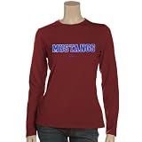 Nike SMU Mustangs Ladies Maroon Classic Long Sleeve T-shirt