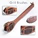 Collegiate Rosewood Handle Grill Brush
