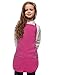 My Little Doc Hot Pink Toddler Apron, Poly/Cotton Twill Fabric