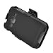 For Samsung Galaxy Rugby Pro I547 Hard Back Case + Holster Belt Clip Stand Black