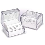 God's Word Promise Box-Large Print Cards with Scriptures and Prayers!