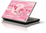 Skinit Houston Texans- Blast Pink Vinyl Skin for Generic 12in Laptop (10.6in X 8.3in)