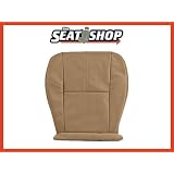 07 08 09 10 11 Chevy Suburban Tahoe GMC Yukon Tan Leather Seat Cover RH bottom by The Seat Shop
