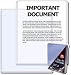 BCW 8.5 x 11 - Document Topload Holder - 25 Holder(s) per Pack (Quantity of 1)