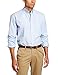 IZOD Men's Essential Solid Long Sleeve Shirt, American Dream, Medium