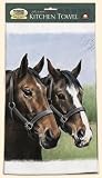 Fiddler's Elbow Caroline's Horses Kitchen Towel