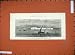 1881 Hammamet Coast Tunis War Fort Mountains Boats Art
