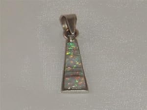 Sterling Silver Turquoise Cross Pendant - PD-0023