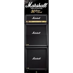 1art1 54584 Marshall Amplification - Amplifiers, Verst�rker-Turm T�r-Poster, 158 x 53 cm